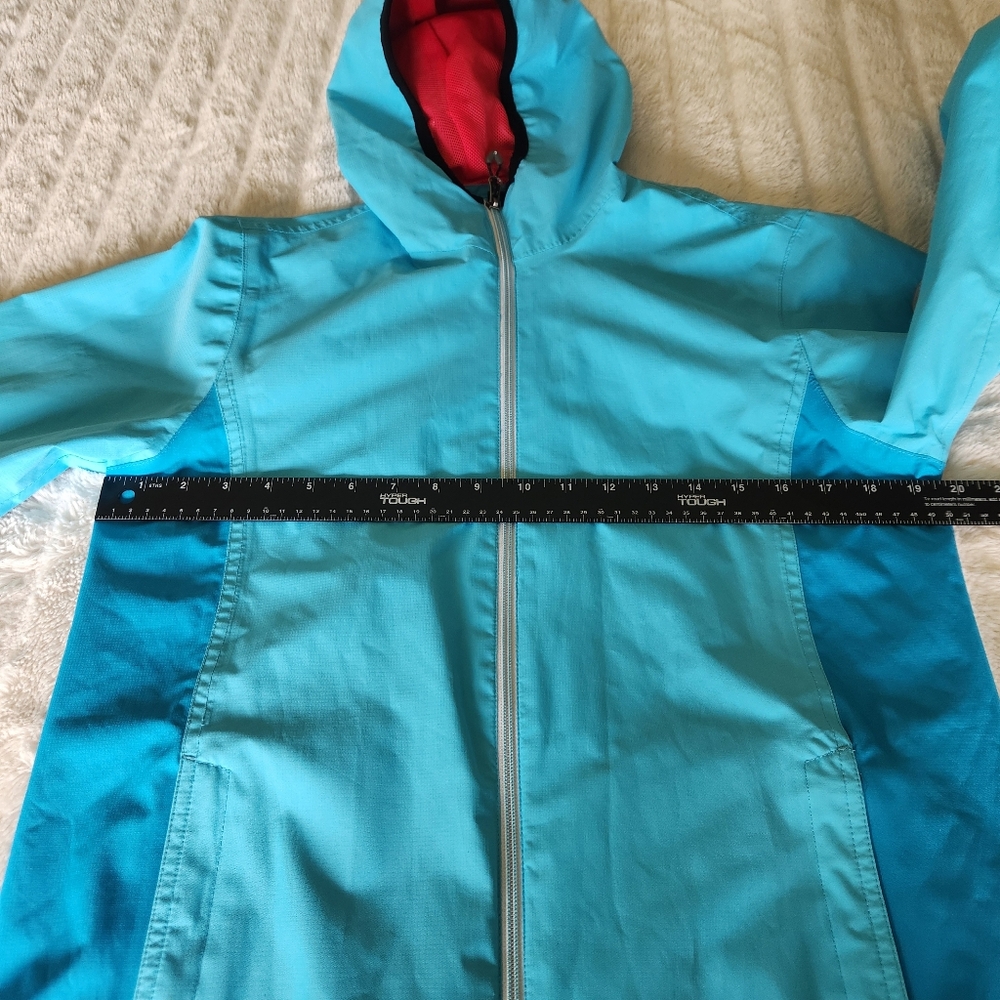 Killtec Girls Hooded Wind Rain Jacket Breathable Size 16 - Picture 13 of 16